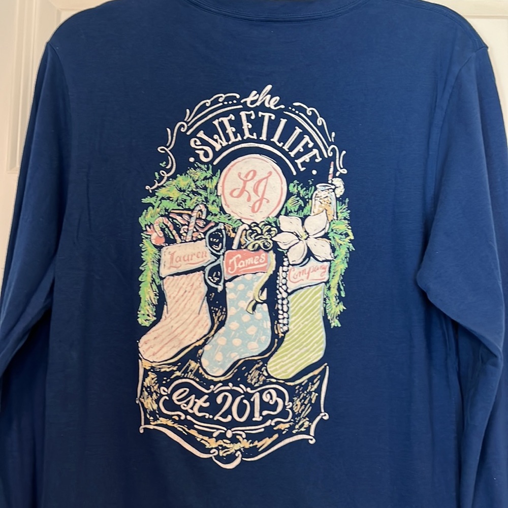 Lauren James Long Sleeve Christmas Tee - Picture 4 of 4